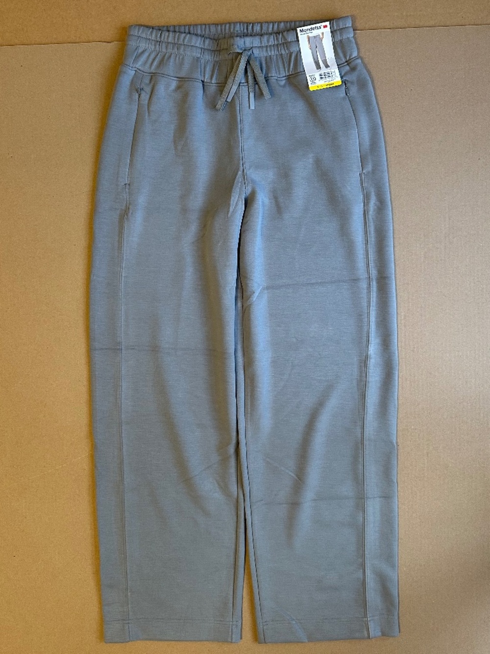 NWT Mondetta Black Tencel Modal Wide Leg Lounge Pants S 30" Inseam